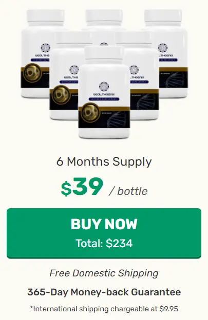 WealthGenix Six Bottle Price